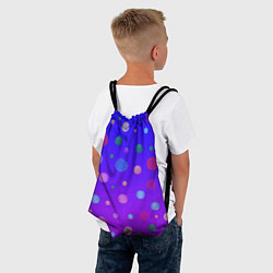 Рюкзак-мешок Фантастические шары, цвет: 3D-принт — фото 2