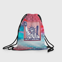 Рюкзак-мешок Бейсбол Liberty city, цвет: 3D-принт