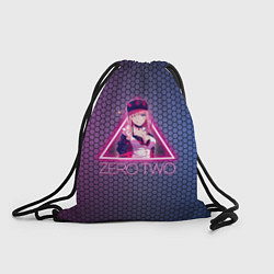 Рюкзак-мешок Zero Two в треугольнике, цвет: 3D-принт