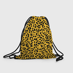Мешок для обуви Леопард желтый