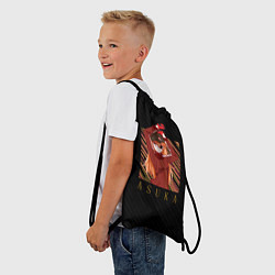 Рюкзак-мешок Аска Евангелион, цвет: 3D-принт — фото 2