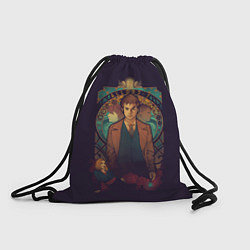 Рюкзак-мешок Дэвид Теннат, цвет: 3D-принт