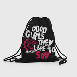 Рюкзак-мешок Blink 182, Good Girl, цвет: 3D-принт