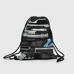 Рюкзак-мешок CS VULCAN STEEL ВУЛКАН, цвет: 3D-принт