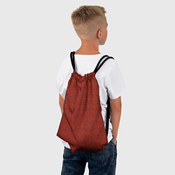 Рюкзак-мешок Красная вязь, цвет: 3D-принт — фото 2