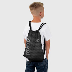 Рюкзак-мешок TOYOTA STEEL HONEYCOMBS, цвет: 3D-принт — фото 2