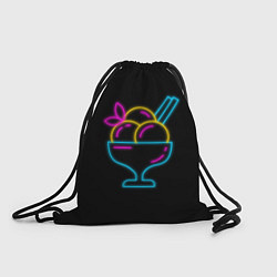 Рюкзак-мешок Неоновый коктейль, цвет: 3D-принт