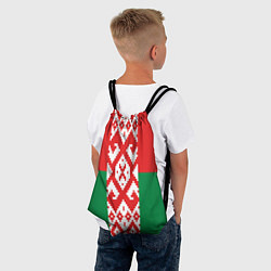 Рюкзак-мешок Белоруссия, цвет: 3D-принт — фото 2
