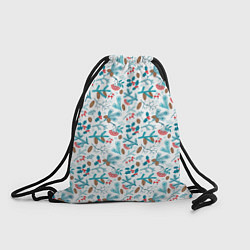 Рюкзак-мешок Морозная Зимняя Свежесть, цвет: 3D-принт