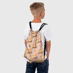 Рюкзак-мешок Выпечка - хлеб, цвет: 3D-принт — фото 2