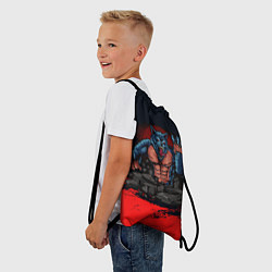 Рюкзак-мешок Вервульф, цвет: 3D-принт — фото 2