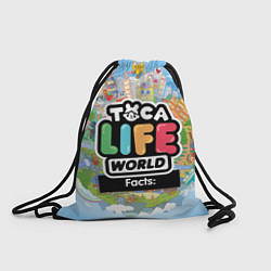 Рюкзак-мешок Toca Life World, цвет: 3D-принт