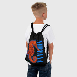 Рюкзак-мешок NIRVANA SEAHORSE, цвет: 3D-принт — фото 2