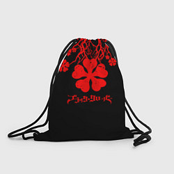 Рюкзак-мешок Дерево с Чёрный клевером, цвет: 3D-принт