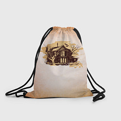Рюкзак-мешок Страшный дом, цвет: 3D-принт