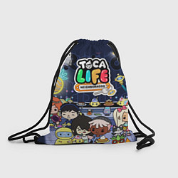 Рюкзак-мешок Toca Life: Персонажи, цвет: 3D-принт