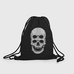 Рюкзак-мешок Terrible Skull, цвет: 3D-принт