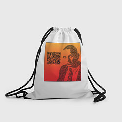 Рюкзак-мешок QR Маяковский, цвет: 3D-принт