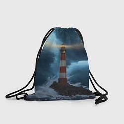 Рюкзак-мешок НОЧНОЙ МАЯК, цвет: 3D-принт