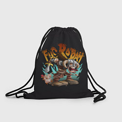 Рюкзак-мешок Крик Фусродах, цвет: 3D-принт