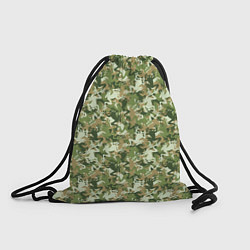 Рюкзак-мешок Лягушки камуфляж, цвет: 3D-принт