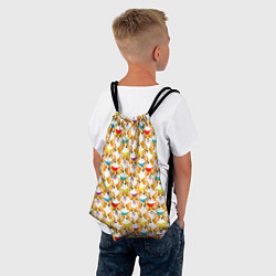 Рюкзак-мешок Вельш-Корги Пемброк, цвет: 3D-принт — фото 2