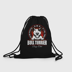 Рюкзак-мешок Бультерьер Bull Terrier, цвет: 3D-принт