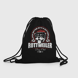 Рюкзак-мешок Ротвейлер Rottweiler, цвет: 3D-принт