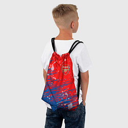Рюкзак-мешок Arsenal: Фирменные цвета, цвет: 3D-принт — фото 2