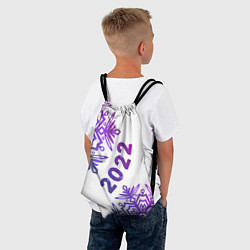 Рюкзак-мешок Новый Год 2022!!!, цвет: 3D-принт — фото 2