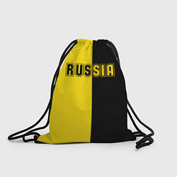 Мешок для обуви Россия черно желтое RUSSIA - BORUSSIA