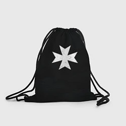 Рюкзак-мешок Черные Храмовники раскраска доспеха, цвет: 3D-принт