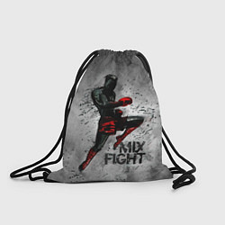 Рюкзак-мешок MIX FIGHT, цвет: 3D-принт