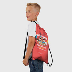 Рюкзак-мешок Фонтан Friends, цвет: 3D-принт — фото 2