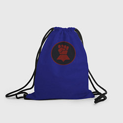 Рюкзак-мешок Багровые Кулаки цвет ордена, цвет: 3D-принт