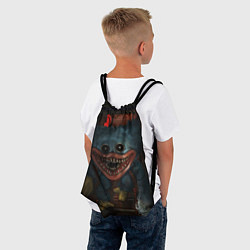 Рюкзак-мешок СТРАШНЫЙ ХАГГИ ВАГГИ, цвет: 3D-принт — фото 2