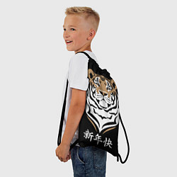 Рюкзак-мешок С Новым годом! Тигр 2022, цвет: 3D-принт — фото 2