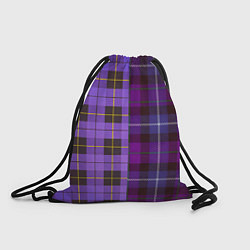 Мешок для обуви Purple Checkered