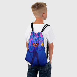 Рюкзак-мешок Poppy Playtime Тропические листья, цвет: 3D-принт — фото 2