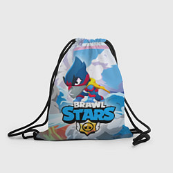 Рюкзак-мешок Капитан Ворон - Бравл Старс, цвет: 3D-принт