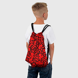 Рюкзак-мешок Челопаззл, цвет: 3D-принт — фото 2