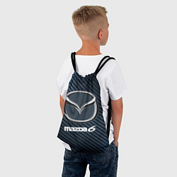 Рюкзак-мешок MAZDA 6 - Карбон, цвет: 3D-принт — фото 2