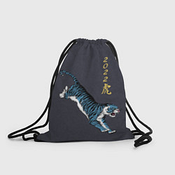 Рюкзак-мешок Гллубой водяной Тигр 2022, цвет: 3D-принт