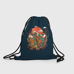 Рюкзак-мешок Осенний Закат, цвет: 3D-принт