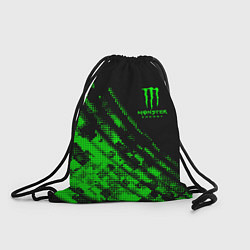 Рюкзак-мешок Monster Energy Текстура, цвет: 3D-принт