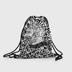 Рюкзак-мешок QR-code Nordic Gamer, цвет: 3D-принт