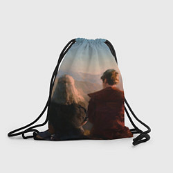 Рюкзак-мешок Ведьмак и Лютик, цвет: 3D-принт