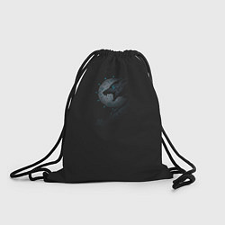 Рюкзак-мешок Волчьи руны, цвет: 3D-принт