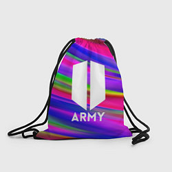 Рюкзак-мешок BTS ARMY RAIBOW, цвет: 3D-принт