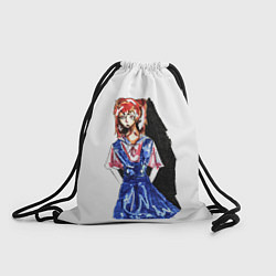 Рюкзак-мешок Аска красками, цвет: 3D-принт